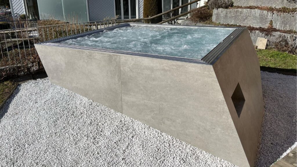 Valhalla Wellness-Pool – hochwertiger Outdoor-Wellness-Pool für Entspannung, Erholung und exklusives Spa-Gefühl im Garten